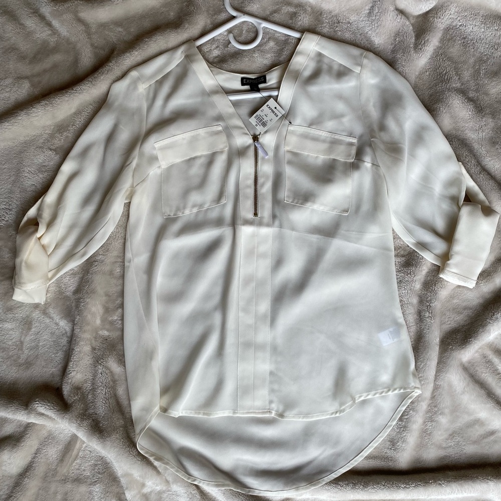 Beige Blouse